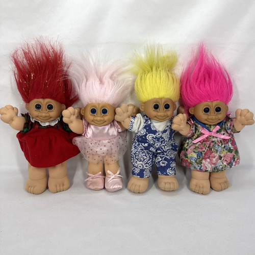Vintage russ troll dolls - vintage,